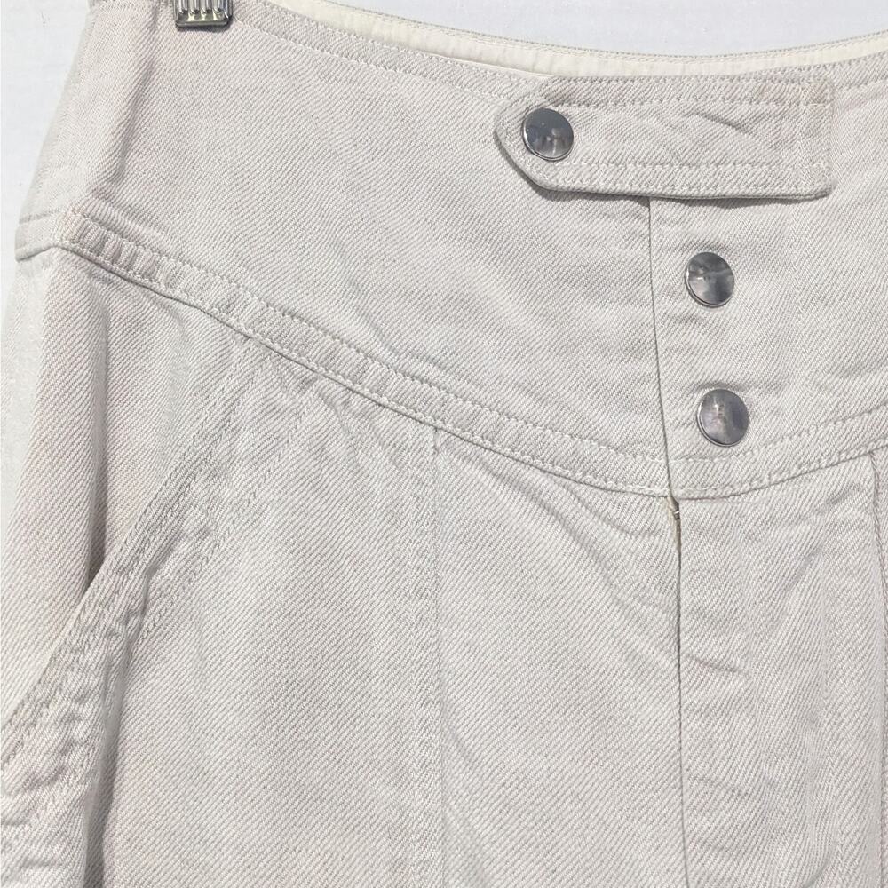 Isabel Marant Etoile Lago Linen Trousers Pants Ecru Cream Women's 36 / US Small - Picture 7 of 15